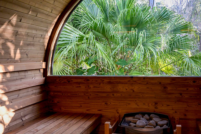 Zen Sauna interior